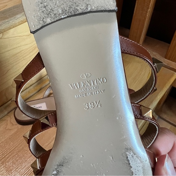 Sold - Valentino Rockstud Mules Sz 38.5 - Picture 7 of 8